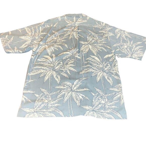 Jamaica Jaxx Men's 100% Silk Button Down SS Shirt, Size M - Picture 2 of 6